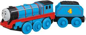Cdk09 Thomas & Friends Fisher-price And Wooden Railway Gordon Train - Battery Operated