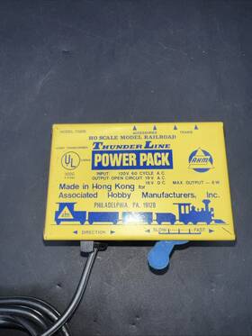 70206 Thunder Power Ahm Ho Train Model 120v Hobby Transformer Line Pack