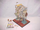 Ca.1903 Toy Composite Ferris Wheel-hand Doll 21 Painted-steam Company Figures