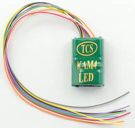 4-function Train Control Systems 1479 Ho Kam4-led Wired Dcc Decoder