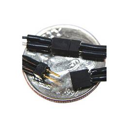 1519 Train Control Systems New Tcs 2 Pin Mini Connector Red/black Wires