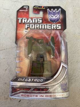 Transformers 653569329466 Megatron Robots In Disguise Classic Series. New