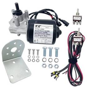 Tf-a007-38-100f Trexflow 3/8 Inch D Shaft 12v Dc Reversible Motor Gear 100 Rpm 100rpm