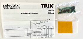 66832 Trix Selectrix Dcc Digital Decoder New Original Package Sealed In Bag