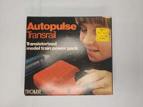 Troller Model-14 Autopulse Transrail Model 14 Railroad Hobby Transformer With Box