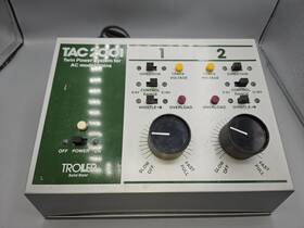 Tac-2001 Troller Vintage Tac 2001 Solid State Twin 2 Track Controller Power System Rare