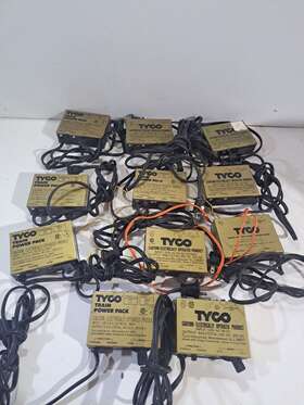 Tyco 889m Ac/dc Ho Scale Model Railroad Electric Train Hobby Transformer Lot