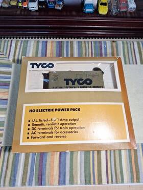 899-800 Tyco Vintage Ho Electric Power Pack In Original Box No. 899