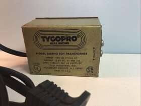 S608ho Tyco Vintage Tycopro Pro Real Racing Power Supply Model Toy Transformer S608ho Tyco Vintage Tycopro Pro Real Racing Power Supply Model Toy Transformer