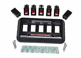 Swpk-5 Uhi Worldwide Inc. Swpk-5/13.5 5 Gang System Kit Switch Package With Lighted Switches 13.5 Vdc