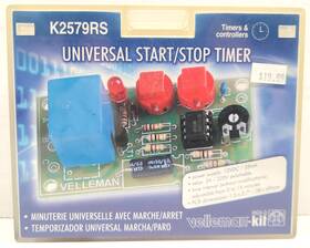 K2579rs Velleman Kit Universal Start/stop Timer Brand New In Sealed Box