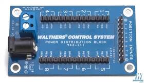 942-111 Walthers 616374143962 Z N Ho S O G Scale Layout Control System - Distribution Block