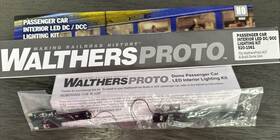 920-1061 Walthers Proto #920-1061 Passenger Car Lighting Kit For Acf And Budd Some Cars Nib