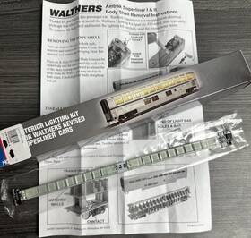 933-6004 Walthers Proto #933-6004 Passenger Car Lighting Kit For Revised Superliner Cars