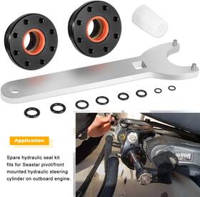 Hc534 Wen Top 445023251290 Seal Kit For Seastar Hydraulic Steering Cylinde R Compatible With