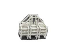 N1018 Whistle Stop Models 2 Pallet Jacks And 12 Pallets Gray N Scale