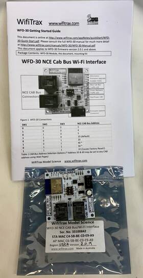 Wfd-30 Wifitrax Nce Wfd30 Cab Bus Wifi Interface