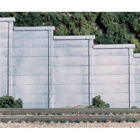Woo1258 Woodland Scenics Concrete Retaining Wall - Ho Scale