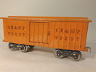 X1281 Orange Stp Boxcar Lionel Standard Gauge Cm 114