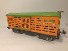 X9499 513 Green Orange Stock Standard Car Lionel Gauge