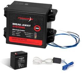 K-vabs00-pa Zhongxin Led Test Trailer Brakes Breakaway Kit With Battery And Switch Side Load
