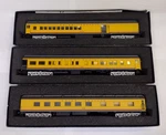 (3) Spectrum, The Master Railroader Series From Bachmann, Ho Scale Up Railcars. Fixed Price $74.99.