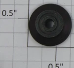 American Flyer AO-1007 Gauge Glossy Black Pilot Wheel (12). Fixed Price $16.80.