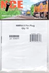 Ho Scale Nce 211 Nmra 8 Pin Plug Quantity Of 10. Fixed Price $17.81.