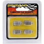 Pine Car 1/2OZ. Weights Tungsten Cog Screw-in Type (4). Fixed Price $24.05.