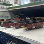 Ives Vintage Std Gauge Pre War Passenger Cars: 184, 185 & 186 Original. Fixed Price $269.99.