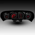 Intellitronix Red Led Digital Gauge Cluster Set 69-70 Ford Mustang. Fixed Price $507.05.