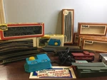 Ho Scale Model Railroad 38 Piece Track And Bachmann 6605 Power Transformer. Fixed Price $39.95.