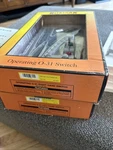 Mth Rail King Ritetrax 0-31 Switches Lot Of 2 Right Hand Rh Left Lh Nib. Fixed Price $79.90.