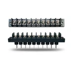 2-PACK 10-POSITION Screw Terminal Block 300V 20A Through-panel Barrier Strip. Fixed Price $26.40.