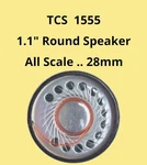 Tcs 1555 All Scale Wowspeaker 28MM (1.1") Round Free Shipping!. Fixed Price $16.89.