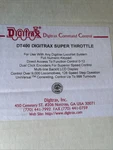 DT400 Digitrax Super Throttle. Fixed Price $160.00.