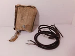 1 Original New Old Stock Marked Lenz 3 Cond Brown Cloth Handset Cord 45" Long. Fixed Price $29.69.