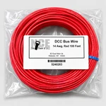 Nce 524-283 Dcc Main Bus Wire Red 100 Feet (14 Awg). Fixed Price $57.44.