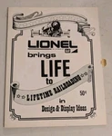 Lionel Brings To Lifetime Of Railroading Design Display. Fixed Price $25.83.