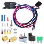 40 Amp Electric Fan Relay Kit With Thermostat Control Switch 185 .... Fixed Price $44.75.