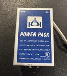 Vtg Strombecker Power Pack Slot Toy Race Car Transformer 9703-G, 2 Terminals. Fixed Price $9.99.