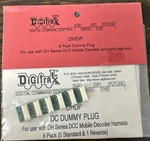 Digitrax #dhdp Dummy Plug For Series Dcc Decoder - 6 Pack (W/1 Reverse). Fixed Price $17.98.