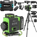 Laser 360 Self Leveling With Tripod, Remote Control 4D Green 16 Line. Fixed Price $125.99.
