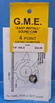 G.m.e. Sound Cam 1/4" Axle Point Steam Loco Pfm Pbl Dcc S,ON30,ON3/O,G, 1:20.3. Fixed Price $24.95.