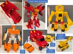 3 Hello Carbot Transformers By Sonokong: Proud, Zesty & Cran - Jet. Fixed Price $79.99.
