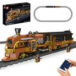 Mould King 12046 Steampunk Train Remote Control Building Block Electric Toy. Fixed Price $129.99.