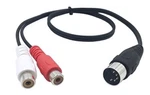 Lemeng 5 Pin Din 2 Rca Female Audio Cable High Quality Midi Connector. Fixed Price $13.09.