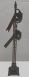 Lionel Prewar Standard Gauge 66 Semaphore Signal 2 Arm - Tested Works Great. Fixed Price $45.00.