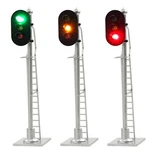 JTD873GYR 3PCS Model Railroad Train Signals 3-LIGHTS Block Ho Scale 12V. Fixed Price $41.32.