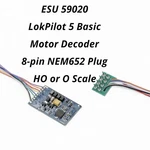 Lokpilot Basic Dcc Motor Decoder 8-PIN NEM652 Plug Ho / Scale .. Esu 59020. Fixed Price $24.99.